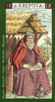  - Tarot Of Master - ʿ - The Hermit