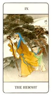 й - Chinese Tarot - ʿ - The Hermit