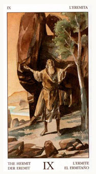 ո - Tarot of The Renaissance - ʿ - The Hermit