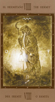 Թ - The Labyrinth Tarots - ʿ - The Hermit