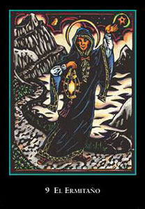 羫 - The World Spirit Tarot - ʿ - The Hermit