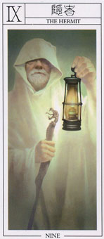 ˶ - The Pandoras  Tarot - ʿ - The Hermit