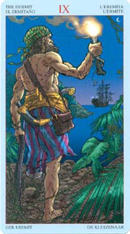  - Sea Rover Tarot - ʿ - The Hermit