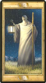 ͼԿΰ - Pictorial Key Tarot - ʿ - The Hermit