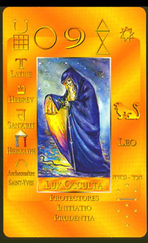  - Kabbalistic Tarot - ʿ - The Hermit