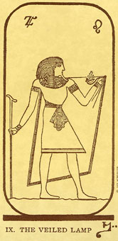 ˣUSG - Egyptian Tarot - ʿ - The Hermit