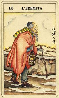 ƶ˹ - Fiabeschi Tarot - ʿ - The Hermit