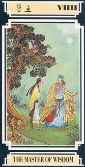  - Golden Dragon Tarot - ʿ - The Hermit