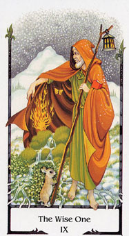 ž - Tarot Of The Old Path - ʿ - The Hermit