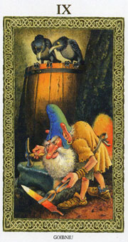 ³ - Tarot of Druids - ʿ - The Hermit