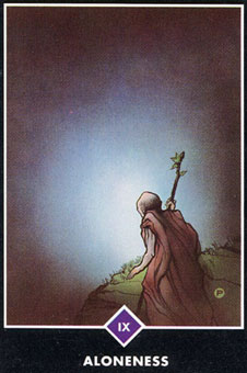  - Osho Zen Tarot - ʿ - The Hermit