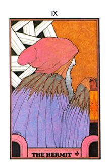 ̫ʱ - Aquarian Tarot - ʿ - The Hermit