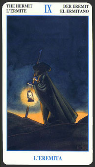  - Secret Tarot - ʿ - The Hermit