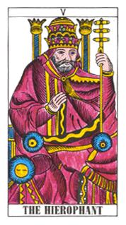  - Classic Tarot - ̻ - The Hierophant