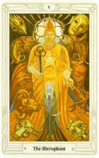  - Croley Tarot - ̻ - The Hierophant