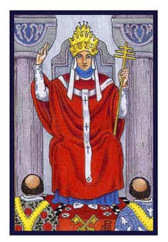 ³ - Epicurean Tarot - ̻ - The Hierophant