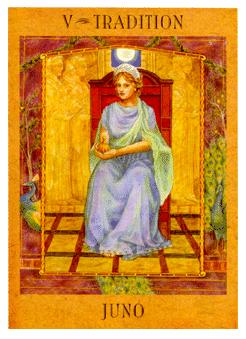 Ů - Goddess Tarot - ̻ - The Hierophant