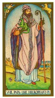 ո - Renaissance Tarot - ̻ - The Hierophant