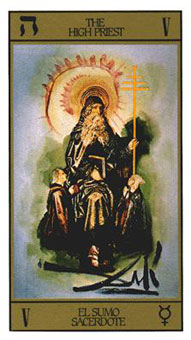 ߶ - Salvador Dali Tarot - ̻ - The Hierophant