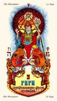 ˹ - Stella Tarot - ̻ - The Hierophant