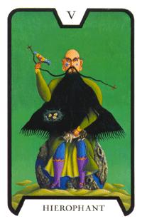 Ů - Tarot of the Witches - ̻ - The Hierophant