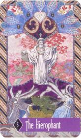 ÷ - Zerner Farber Tarot - ̻ - The Hierophant