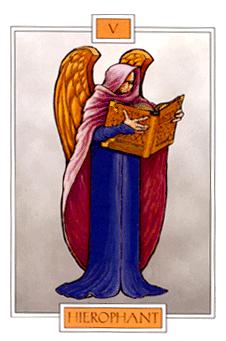  - Winged Spirit Tarot - ̻ - The Hierophant