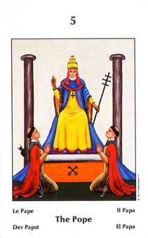 Űֿ - Barbara Walker Tarot - ̻ - The Hierophant