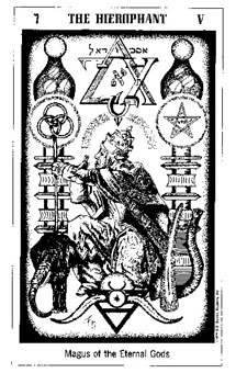 ʿ - The Hermetic Tarot - ̻ - The Hierophant