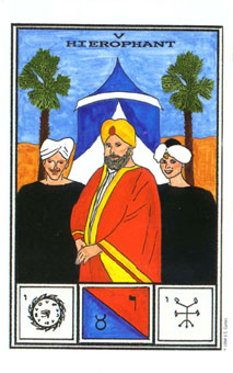 ħʽ - Tarot Of Ceremonial Magic - ̻ - The Hierophant