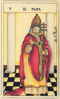 ƶ˹ - Fiabeschi Tarot - ̻ - The Hierophant