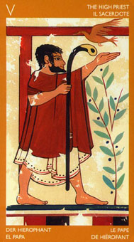 ³ - Etruscan Tarot - ̻ - The Hierophant