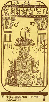 ˣUSG - Egyptian Tarot - ̻ - The Hierophant