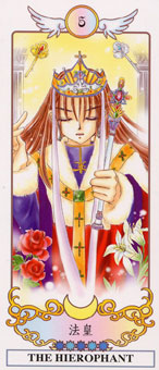 ϣ - Grecian Eudaemon Tarot - ̻ - The Hierophant