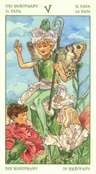 ֮ - The Spirit Of Flowers Tarot - ̻ - The Hierophant