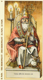 Ŷ - Tarot of Durer - ̻ - The Hierophant