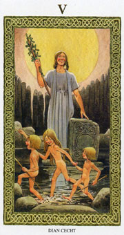 ³ - Tarot of Druids - ̻ - The Hierophant