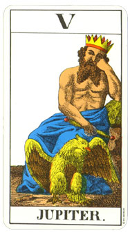 1JJʿ1974 - 1JJ Swiss Tarot 1974 - ̻ - The Hierophant