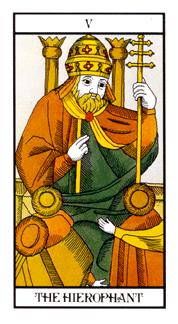 ʹ - Angel Tarot - ̻ - The Hierophant