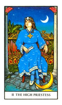 ŵ - Connolly Tarot - Ů˾ - The High Priestess