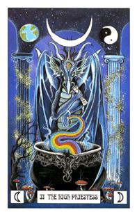  - Dragon Tarot - Ů˾ - The High Priestess
