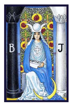 ³ - Epicurean Tarot - Ů˾ - The High Priestess