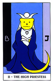 С - Gummy Bear Tarot - Ů˾ - The High Priestess