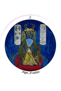  - Motherpeace Tarot - Ů˾ - The High Priestess