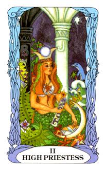 ¹⻨԰ - Moon Garden Tarot - Ů˾ - The High Priestess