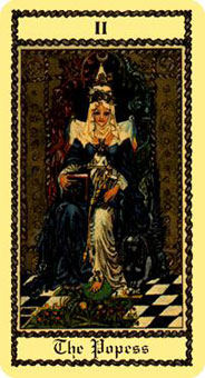 ˹ - Scapini Tarot - Ů˾ - The High Priestess