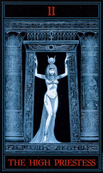  - The Gothic Tarot - Ů˾ - The High Priestess