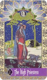 ÷ - Zerner Farber Tarot - Ů˾ - The High Priestess