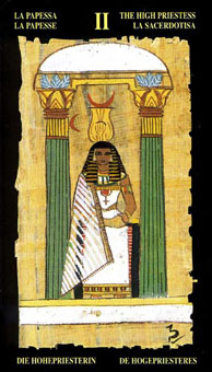  - Egyptian Tarot - Ů˾ - The High Priestess