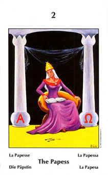 Űֿ - Barbara Walker Tarot - Ů˾ - The High Priestess